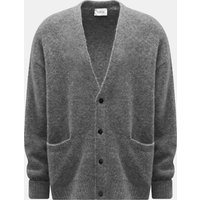 Laneus Laneus - Herren - Cardigan grau meliert