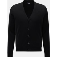 von Braun Herren - Merino Cardigan schwarz