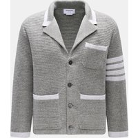 Thom Browne - Herren - Cardigan hellgrau meliert