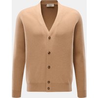 Fioroni Herren - Cashmere Cardigan hellbraun meliert