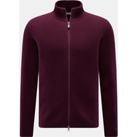 von Braun von Braun - Herren - Cashmere Strickjacke bordeaux