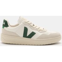 Veja Veja - Herren - Sneaker 'V-90 O.T. Leather' offwhite/hellgrau/dunkelgrün