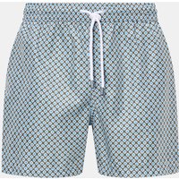 Fedeli Fedeli - Herren - Badeshorts 'Madeira Airstop' oliv/blau gemustert