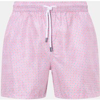 Fedeli Fedeli - Herren - Badeshorts 'Madeira Airstop' koralle/blau gemustert