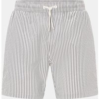 04651/ A trip in a bag 04651/ A trip in a bag - Herren - Badeshorts navy/weiß gestreift