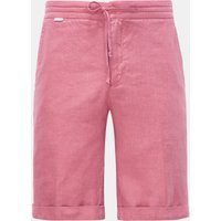 04651/ A trip in a bag 04651/ A trip in a bag - Herren - Leinen-Bermudas 'Linen Bermuda' hellrot