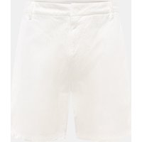 Dondup - Herren - Seersucker-Shorts 'Manheim' weiß