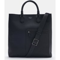 Serapian Serapian - Herren - Leder Tote Bag schwarz