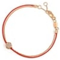 'Love Knot' 18K Rose Gold Diamond Bracelet