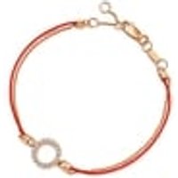 'Love Knot' 18K Rose Gold Diamond Bracelet