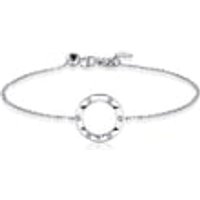 'Timeless' 18K White Gold Diamond Bracelet