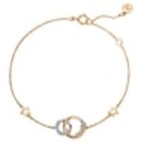 'Taffy' 18K White & Red Gold Diamond Bracelet
