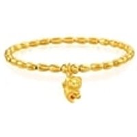 'Taffy' 999 Gold Cat Bracelet