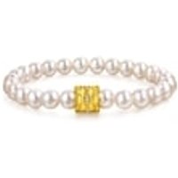 Chow Sang Sang Jewellery Get 11% Discount on a Stunning 999 Gold Pearl and Diamond Bracelet
