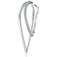 'Form'18K White Gold Diamond Single Left Ear Cuff