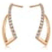 Chow Sang Sang Jewellery Get 15% Off Form 18K Rose Gold Earrings with Diamonds Today