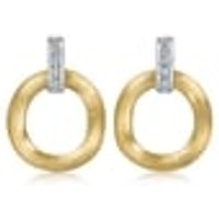 'Jaipur Link' 18K Yellow & White Gold Diamond Earrings