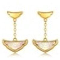 Chow Sang Sang Jewellery Get 10% Off Chow Sang Sangs Taffy 999 Gold Mother of Pearl Earrings