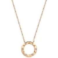 'Timeless' 18K Rose Gold Diamond Necklace