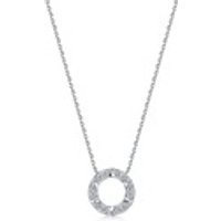 'Timeless' 18K White Gold Diamond Necklace