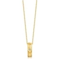 'The Art of Romance' 18K Yellow Gold Diamond Necklace