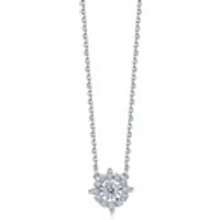 'Fantasy' 18K White Gold Diamond Necklace