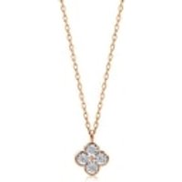 'Fantasy' 18K White & Red Gold Diamond Necklace