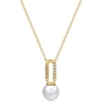 'Cosmos' 18K Yellow Gold Freshwater Pearl Necklace
