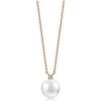 'Basic' 18K Rose Gold Akoya Pearl Necklace
