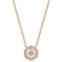 'Timeless' 18K Rose Gold Diamond Necklace