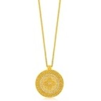 'The Oriental' 999 Gold Diamond Necklace