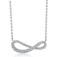 'Form' 18K White Gold Diamond Necklace