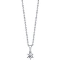 'As One' 18K White Gold Diamond Pendant