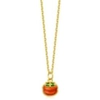 999 Gold Persimmon Pendant