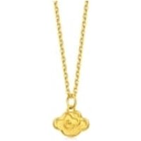 999 Gold Auspicious Cloud Pendant