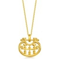 '1934' 999.9 Gold Ruyi Abacus Pendant