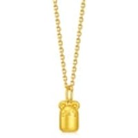 'Belief' 999 Gold Rat Pendant