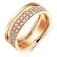 'Timeless' 18K Rose Gold Diamond Ring