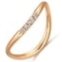 'Form' 18K Rose Gold Diamond Ring
