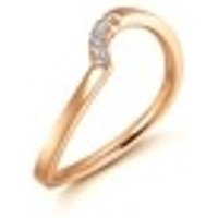 'Form' 18K Rose Gold Diamond Ring