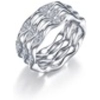 18K White Gold Diamond Ring