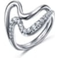 'Form' 18K White Gold Diamond Ring