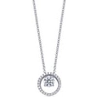 'Iconic' 18K White Gold Diamond Necklace