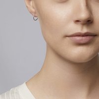 CLEOR 48% de remise sur des créoles en or blanc 3751000
