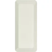 Iittala Iittala - Teema Servierplatte 16 x 37 cm, weiß