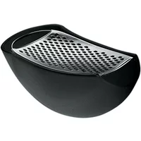 Alessi A di Alessi - Parmenide Käsereibe mit Dose, schwarz