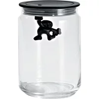 Alessi A di Alessi - Gianni Küchendose, 90 cl, schwarz