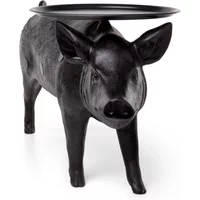 Moooi Moooi - Pig Table, schwarz