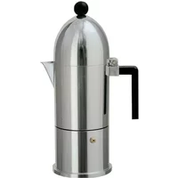 Alessi A di Alessi - La Cupola Espressomaschine 9095, 15 cl, aluschwarz