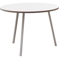 Hay HAY - Loop Stand Round Table, Ø 105 cm, weiß / weiß